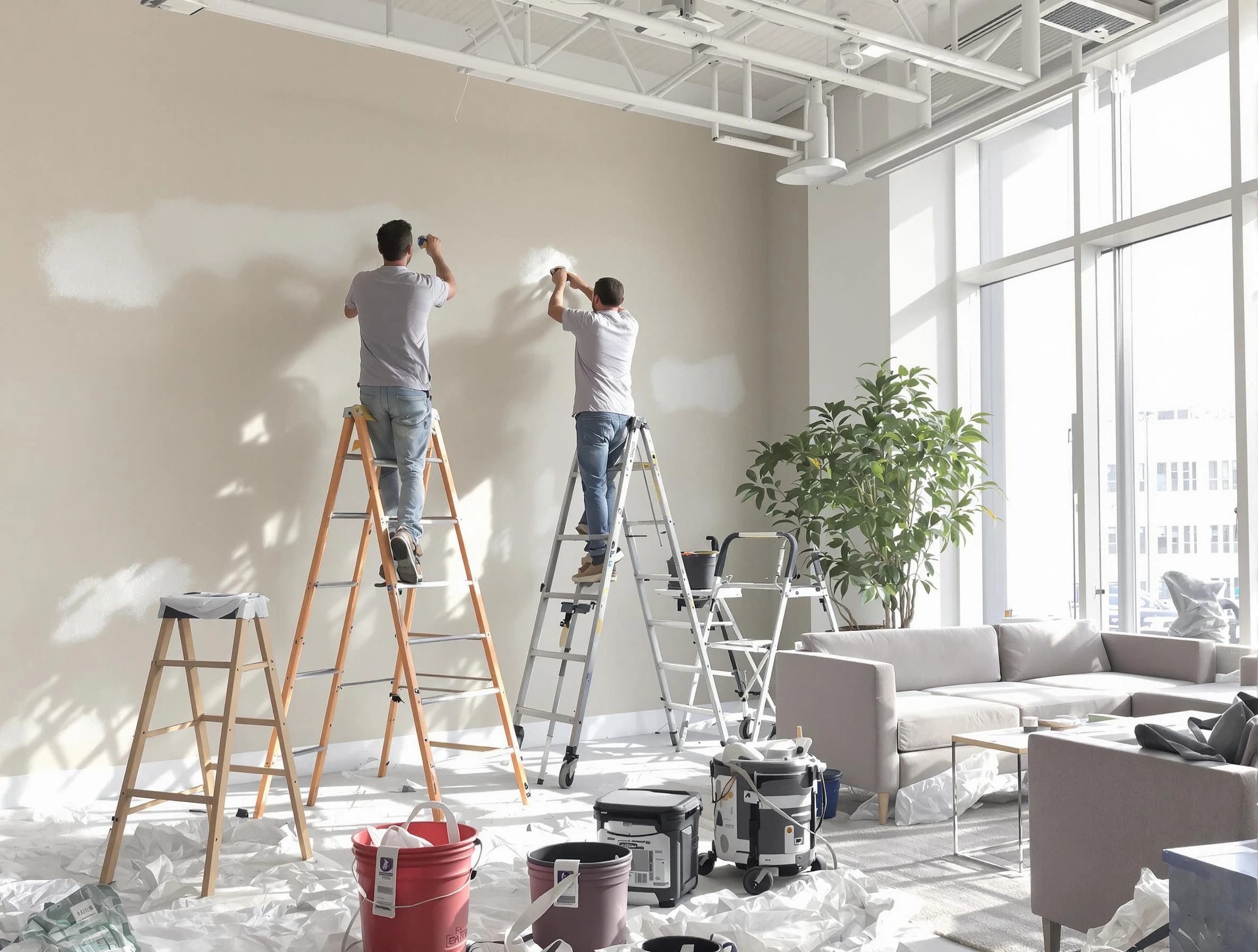 Avon Lake House Painters delivering commercial painting services in Avon Lake, OH