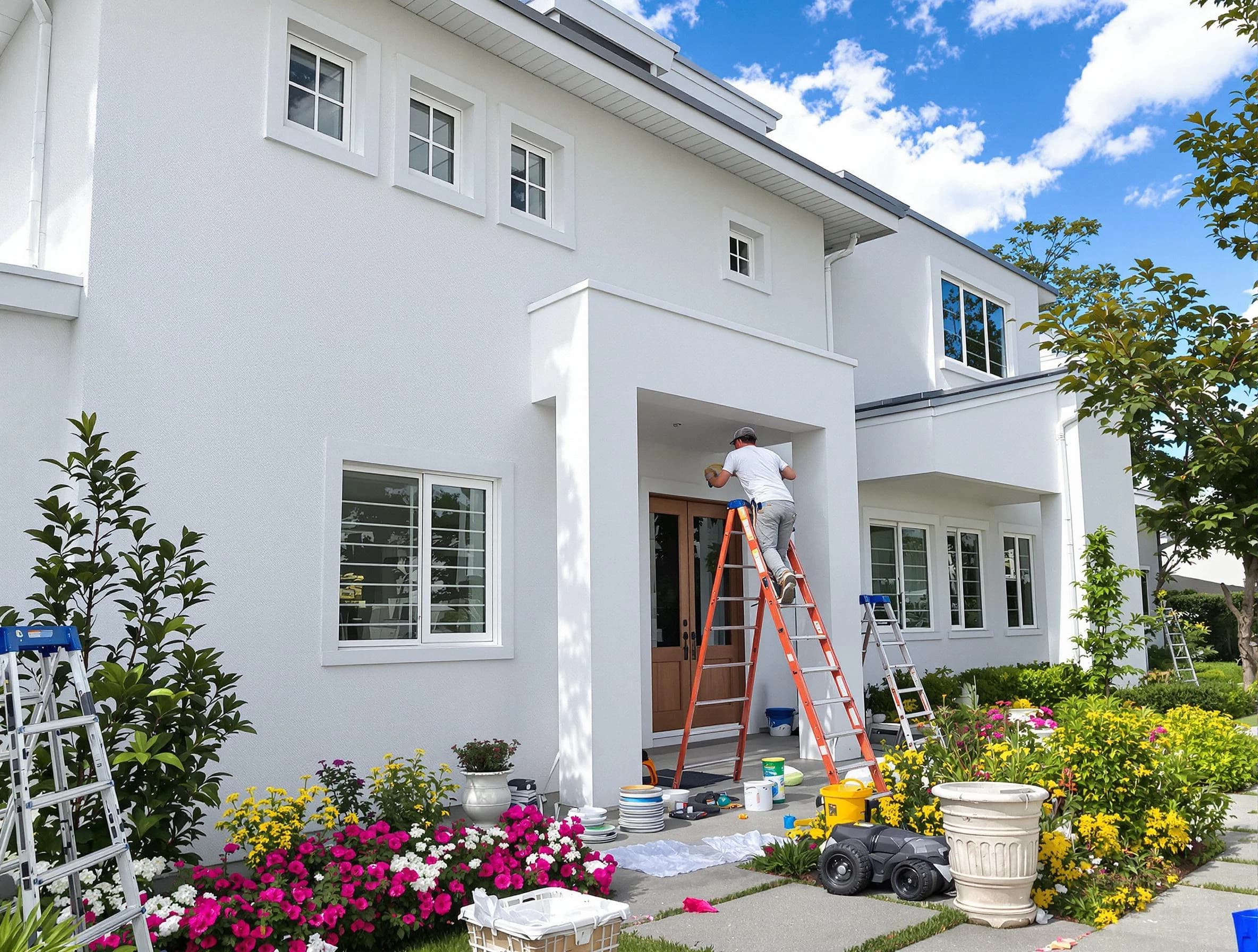 Avon Lake House Painters team delivering a fresh exterior coat in Avon Lake, OH