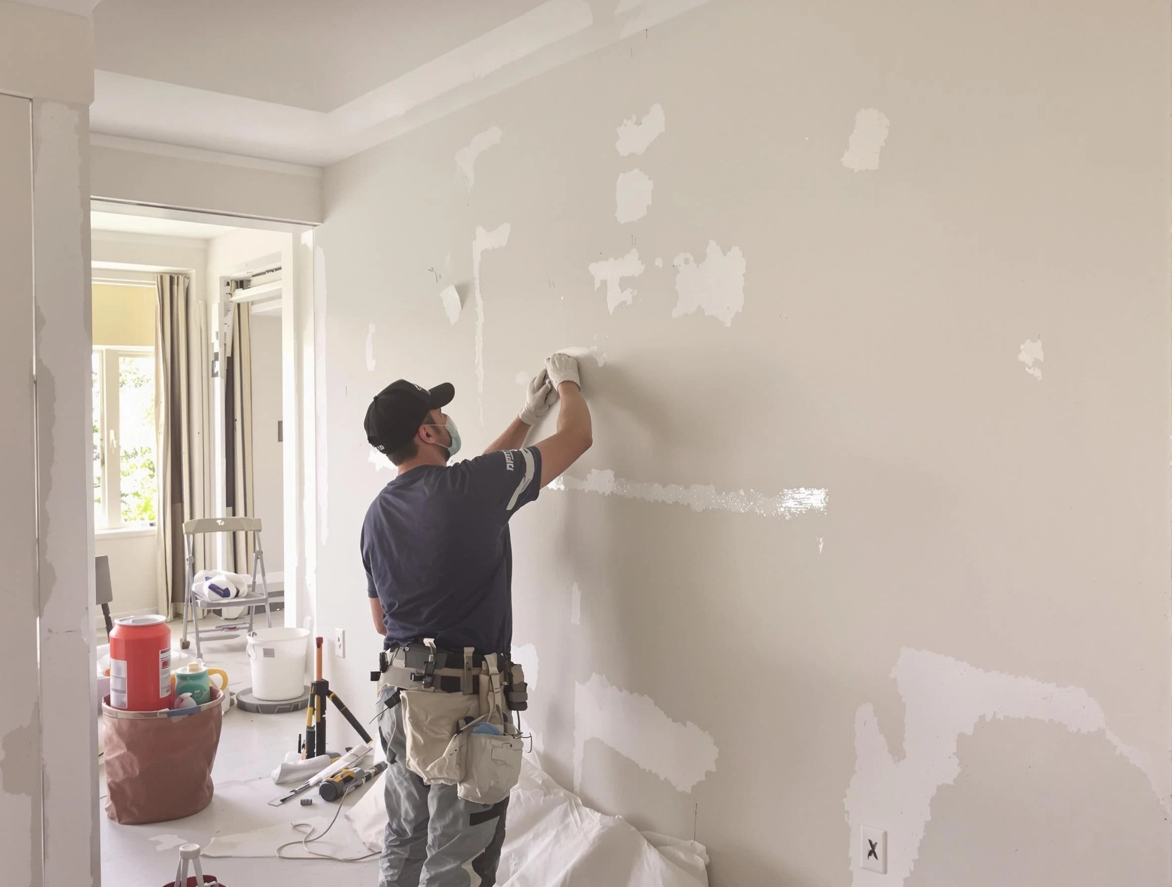 Taping and mudding service by Avon Lake House Painters in Avon Lake