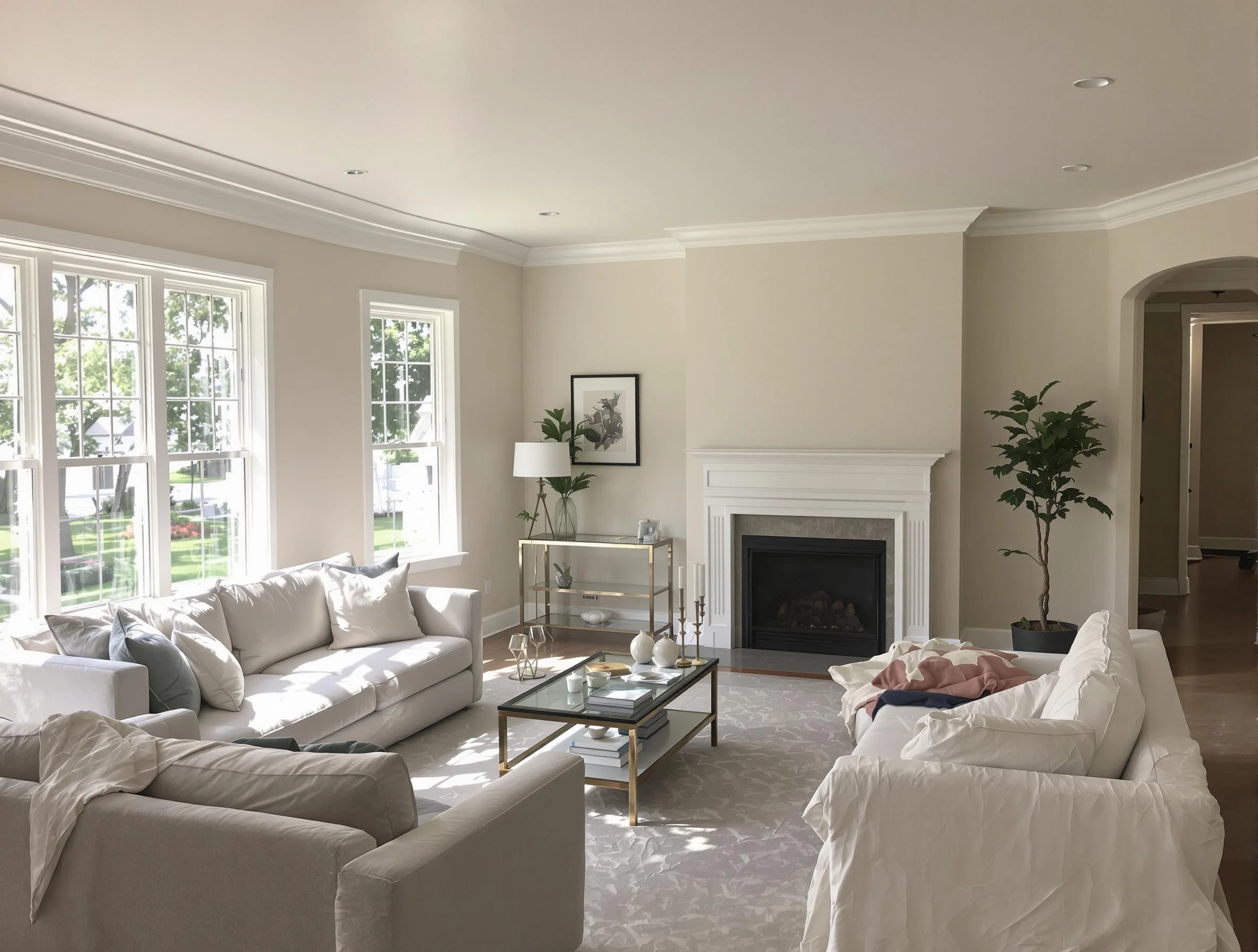 Interior painting by Avon Lake House Painters experts in Avon Lake, OH
